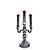 Candelabro Eletrônico Enfeitiçado 32cm - 1 Un - Imagem 1