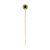 Pick Decorativo Halloween Olhos 12cm - 12 Un - Imagem 1