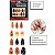 Unhas Postiças Autocolantes Noite de Halloween - Kit 12 Un - Imagem 3
