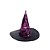 Chapéu Bruxa Allana Halloween Roxo - 1 Un - Imagem 1