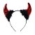 Tiara Chifre Diabinha Vermelho - 1 Un - Imagem 1