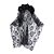 Tiara Noiva com Flores Pretas - 1 Un - Imagem 1