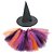 Kit Fantasia Halloween Infantil - Bruxinha Colorida - 2 Peças - Imagem 1
