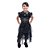 Fantasia Halloween Infantil - Vestido Jenna Luxo 5 a 8 Anos - 1 Un - Imagem 3