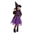 Fantasia Halloween Infantil - Bruxinha Charmosa 6 a 9 Anos - 1 Un - Imagem 2