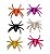 Aranha Halloween Diversos 7,5cm - 6 Un - Imagem 1