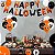 Balão Metalizado Happy Halloween Canudo 40cm - Kit Com 14 Un - Imagem 3