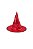 Chapéu de Bruxa Halloween Sortido 38cm - 1 Un - Imagem 3