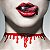 Colar Gotas de Sangue Halloween - 1 Un - Imagem 3