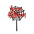 Topo de Bolo Halloween Diversos 13,5x13,5cm - 1 Un - Imagem 1