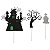 Topo de Bolo Happy Halloween Sortido - 6 Un - Imagem 3