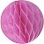 Enfeite de Papel Globo 48cm Rosa Choque - 1 Un - Imagem 1
