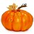 Abóbora Decorativa Cabo com Folhas P 18cm - 1 Un - Imagem 1