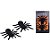 Aranha Decorativa Preta de Camurça P 7x10cm - 2 Un - Imagem 2