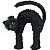 Gato Preto Para Decoração de Halloween 22cm - 1 Un - Imagem 1