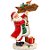 Decoração em Resina Papai Noel com Lamparina 19cm - 1 Un - Imagem 1