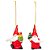 Enfeite Para Pendurar Kringle Sortido 7cm - 1 Un - Imagem 1