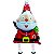 Balão Metalizado Natal 22" Papai Noel - 1 Un - Imagem 1