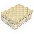 Caixa Retangular com Tampa Luxúria Ouro G 46x33x14cm - 10 Un - Imagem 1