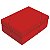 Caixa Retangular com Tampa Charming Red G 46x33x14cm - 10 Un - Imagem 1
