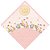 Express Para Ovo Estampado 39x39cm Florens Rosa - 25 Un - Imagem 1