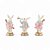 Coelho Decorativo de Resina com Instrumentos Pastries 16,5cm - 3 Un - Imagem 5