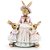 Coelho Decorativo de Resina com Filhotes La Belle 18,5cm - 1 Un - Imagem 1
