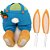 Kit Coelho com Patas e Orelhas Claro - 3 Peças - Imagem 1