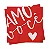 Guardanapo de Papel 32,5x32,5cm Tanto Amor - 20 Un - Imagem 1