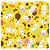 Folha Poli Páscoa Metalizado Doce Encanto Amarelo 69x89cm - 100 Un - Imagem 1