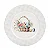 Sousplat Cesta Ovos Azul Claro 33x33cm - 1 Un - Imagem 1