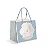 Sacola Premium Para Um Meio Ovo com Visor Laviê Mediterrâneo P 22x20x14cm - 10 Un - Imagem 1