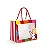 Sacola Premium Para Um Meio Ovo com Visor Coelhinho Sai da Toca M 30x26x14cm - 10 Un - Imagem 1