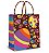 Sacola de Papel Páscoa Fun Marrom Mini 10,5x9,5x4cm - 50 Un - Imagem 1