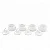 Pote Decorativo de Cerâmica com Coelho Branco 12cm - 1 Un - Imagem 2