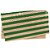 Papel Colméia Listras 50x50cm Kraft com Verde - 10 Un - Imagem 1
