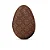 Folha Chumbo Chocolatier Marrom/Ouro 8x7,8cm - 300 Un - Imagem 1