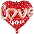 Balão Metalizado 24" Coração Love You - 1 Un - Imagem 1