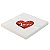 Guardanapo Folha Dupla 32x32cm Coração Love - 20 Un - Imagem 1