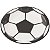Prato de Papel Bola Futebol 18cm - 10 Un - Imagem 1