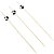 Palito em Bambu Para Petiscos 12cm Bola de Futebol - 20 Un - Imagem 1