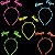 Tiara Frases Neon - 10 Un - Imagem 1