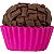 Forminha Para Doces Cores Intensas Liso nº 5 Pink - 100 Un - Imagem 1