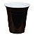 Copo Descartável Estilo Americano 360ml Preto - 10 Un - Imagem 1