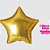 Balão Metalizado Estrela Dourado 65" - 1 Un - Imagem 1