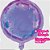 Balão Metalizado Redondo Gelo Roxo Cristal 18" - 1 Un - Imagem 1