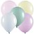 Balão Látex Candy Redondo 9" Liso Sortido - 25 Un - Imagem 1