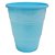 Copo Plástico Happy Line 210ml Azul Bebê - 8 Un - Imagem 1