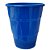 Copo Plástico Happy Line 210ml Azul Royal - 8 Un - Imagem 1