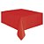 Toalha de Mesa Plástica Happy Line 1,37x1,77 Metros Vermelho - 1 Un - Imagem 1